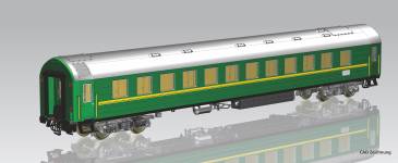 PIKO 58556 - H0 - Personenwagen WLABm, SZD, Ep. IV